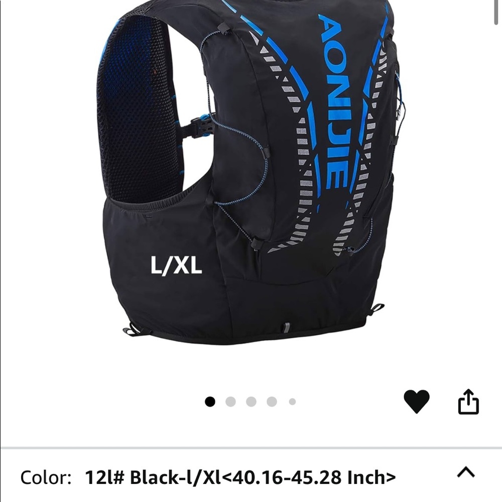 Aonijie running vest 12L